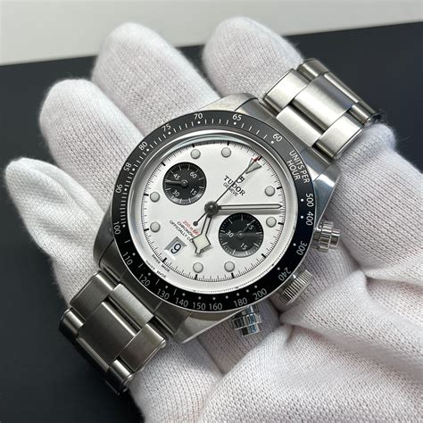 tudor panda white|tudor black bay chrono 2021.